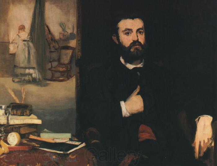 Edouard Manet Portrait of Zacharie Astruc Spain oil painting art